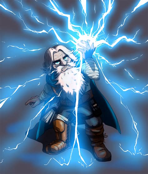 Oc Dwarf Wizard With A Penchant For Lightning Rdnd
