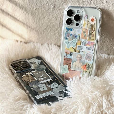 Aesthetic Clear Phone Cases For Iphone 13 Pro Max Vintage Phone Case