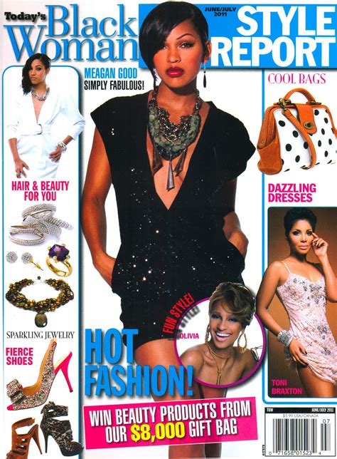 Sacred Heart Collections Meagan Good Covers Mag Wearing Shc Sequin Carma
