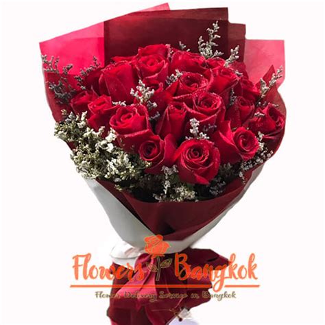 18 Red Roses ⋆ Flower Delivery In Bangkok