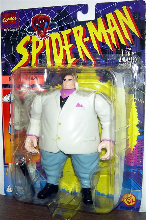 Kingpin Figure Grab Smash Action Spider Man Animated Toy Biz