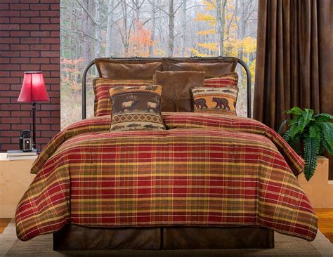 No matter which price range you select red and black king size comforter sets will always be more cost affective if caused by a set instead of piece by piece. Montana Morning by Victor Mill - BeddingSuperStore.com