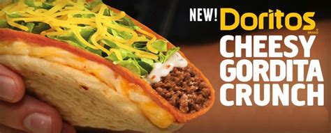 The unrivalled crunch of kfc nacho cheezy crunch comes from a luscious layer of crunchy nacho flakes breaded over hot & spicy marinated chicken. FAST FOOD NEWS: Taco Bell Doritos Cheesy Gordita Crunch ...