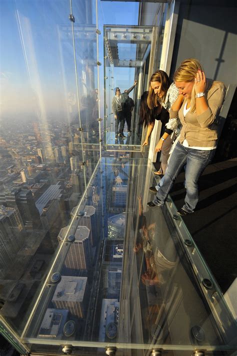Willis Tower Chicago Il 1353 Ft Glass Floor Tallest