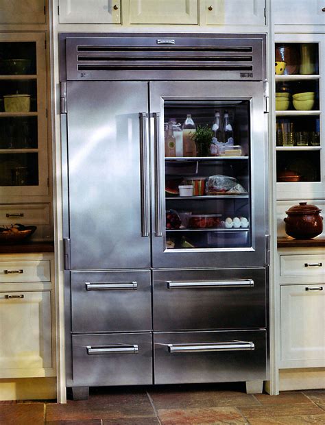 Glass Front Refrigerator For Home Showcasing Shop Style In Private