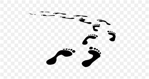 Footprint Clip Art PNG 600x435px Footprint Black Black And White