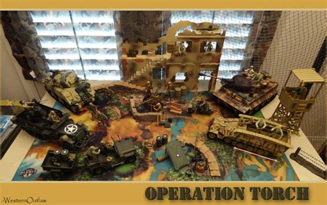 Operation Torch 118 Diorama Small Scale Military