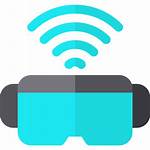 Virtual Icon Reality Icons Technology