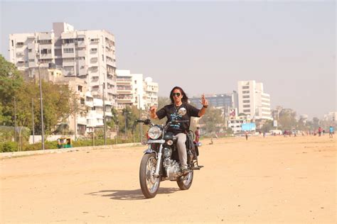 Indiagirlsonbike Women Empowerment Of India Indian Lady Riding Bike 339