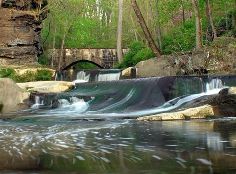 Olmsted Falls Oh Creek Bridge In Olmsted Township Park Oh Photo