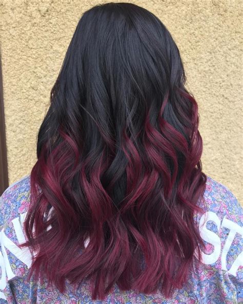 31 Brown Hair With Burgundy Highlights Png