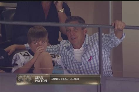 Sean Payton Is Watching The Saints In Person Sbnation Com