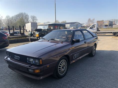 The robust and reliable 1980 Audi quattro with its V5 engine and