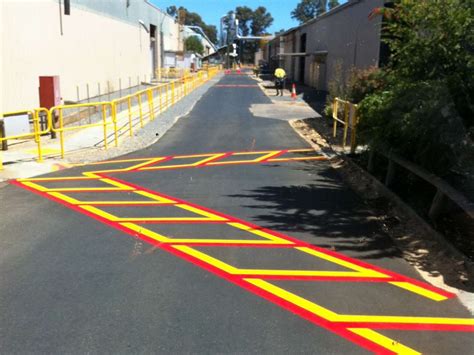 The Laminex Group Pedestrian Walkway Safety Markings West Oz Linemarking