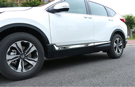 For Honda Crv 2017 19 Chrome Stainless Steel Door Side Body Mouldings