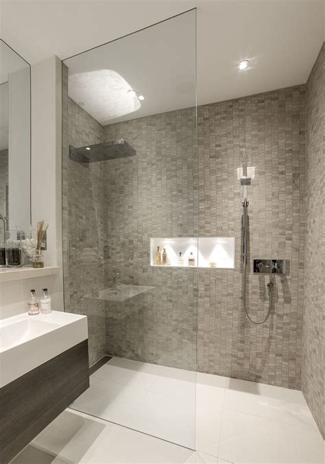 Stunning Basement Shower Room Contemporary Shower Contemporary Bathroom Designs Modern
