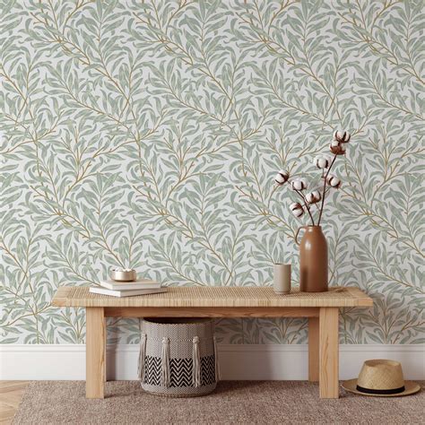 Willow Bough 315 Removable Wallpaper Self Adhesive Etsy