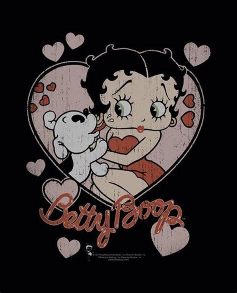 Betty Boop Wall Art Digital Art Boop Classic Kiss By Brand A Betty Boop Art Art Collage