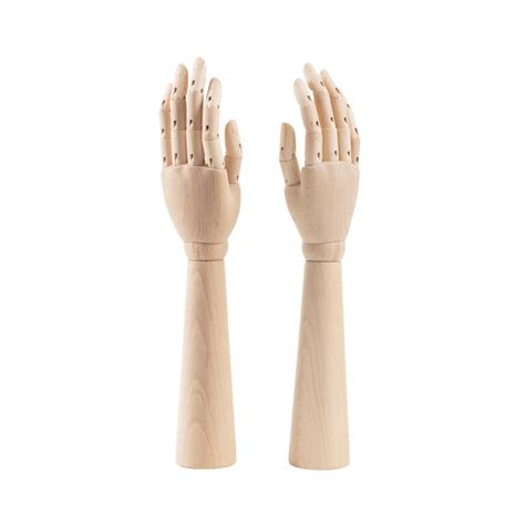 Male Mannequin Hands No 300 Whm44 Made From Wood Male Mannequin