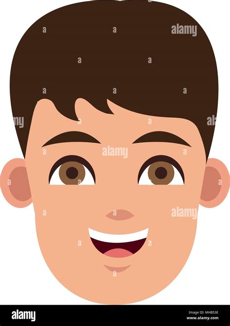 Man Face Cartoon Stock Vector Image And Art Alamy