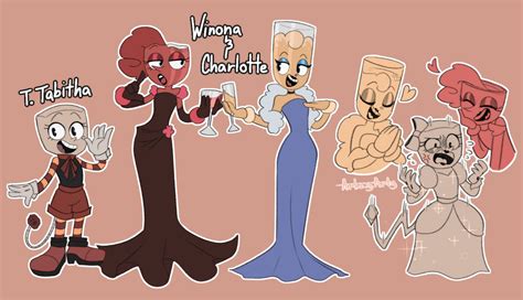 Meet My Cuphead Ocs By Phantomangelartzy219 On Deviantart