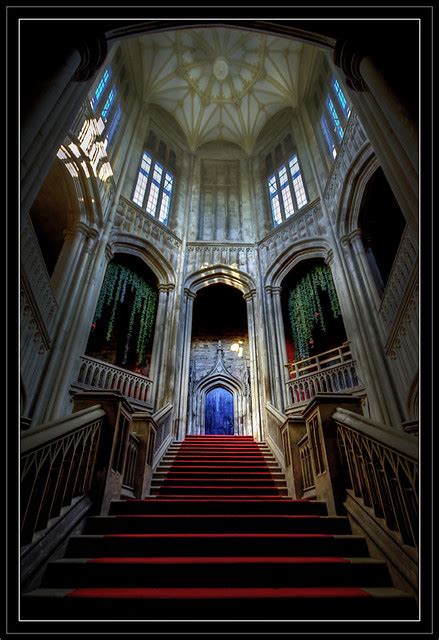 Margam Castle Tower And Staircase 1 Hdr Margam Castl Flickr