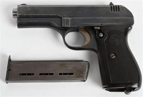 Sold Price Ww2 Cz Model 27 Pistol March 6 0121 1000 Am Edt