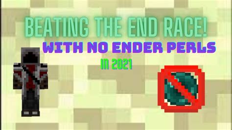 Beating The End Race Without Ender Pearls In 2021 Hypixel Skyblock