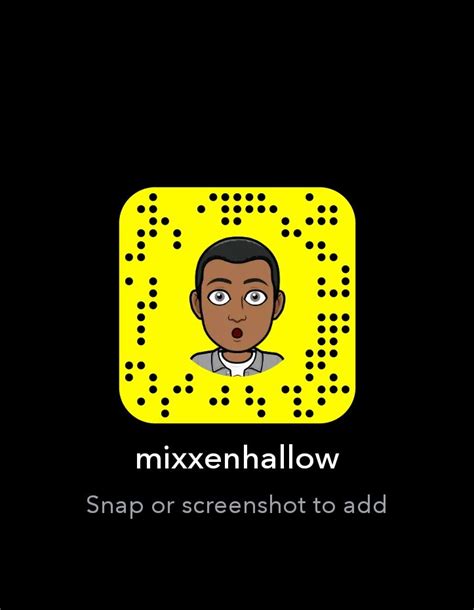 Tw Pornstars Mixxen Hallow Twitter Snapcodes Snapchat Porn Free