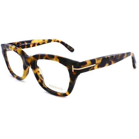 Shop Tom Ford Unisex Vintage Tortoise Plastic Eyeglasses Free Shipping Today Overstock 7524053