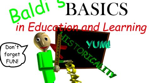 Download Baldis Basics In Education And Learning For Latest Absolutexam