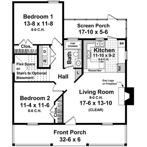 Popular 47 900 Sq Ft House Plans 2 Bedroom 2 Bath