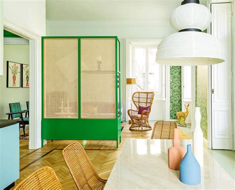 Design Addict Mom This Colorful Apartment In Milan Will Make You Happy