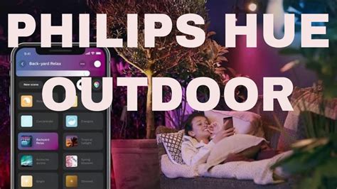 Philips Hue Smart Home Lighting Outdoor Lineup Youtube
