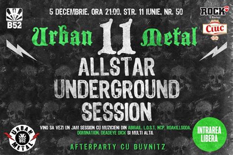 All Star Underground Session în Club B52 Din Bucureşti Iconcertro