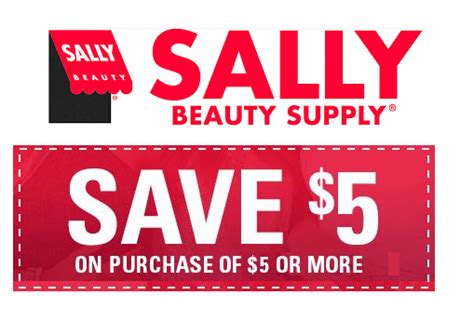 $5 off $5 or More Sally Beauty Supply In-Store Purchase ...