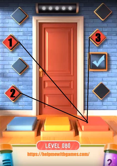 The game can be found on google play. 100 Doors Puzzle Box - Walkthrough - Level 80 ...
