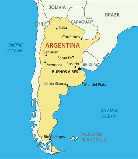 Datos De Argentina Geografia Moderna