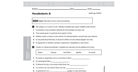 ¿ ¡ spanish 2/workbook/unidad 4/leccion 1: Bestseller: Answers To Classzone Avancemos 3 At Home Tutor