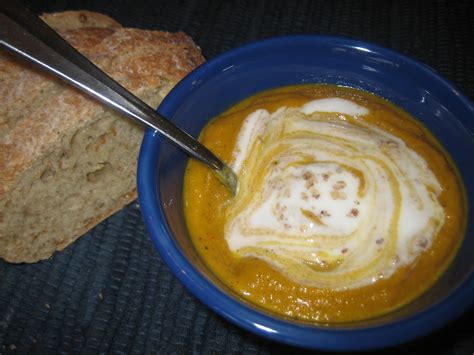 Pureed Pzazz Carrot Soup With Garam Masala