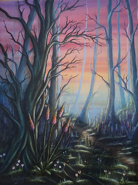 Forest Dreams Painting By Krystyna Spink Fine Art America