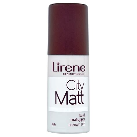 Lirene fluid matujący do twarzy beige 207 30ml City Matt ...
