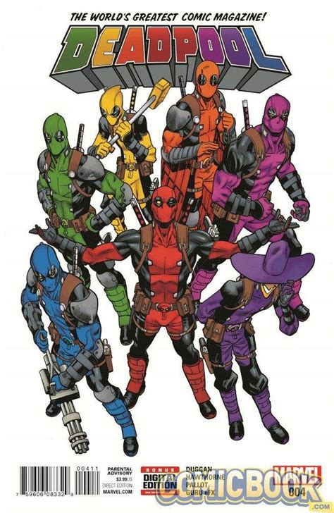 Deadpool Teams Up With Different Color Deadpools Comics Amino