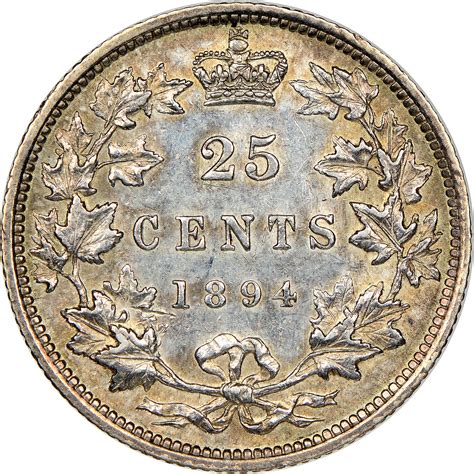 Canada 25 Cents Km 5 Prices And Values Ngc