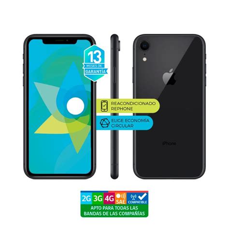 Smartphone Iphone Xr 64gb Blanco Reacondicionado Knasta Chile