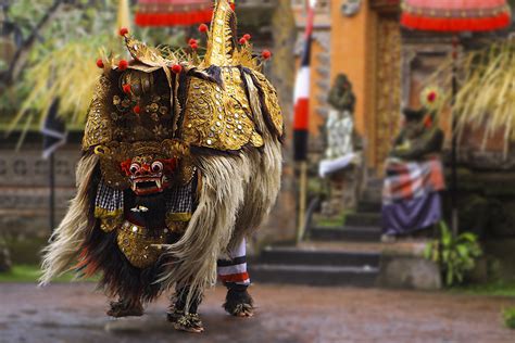 The Barong Dance Of Bali Barong Is A Story Telling Dance Flickr