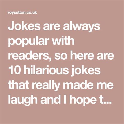10 Hilarious Jokes That Will Certainly Make You Laugh Funny Jokes Jokes Hilarious