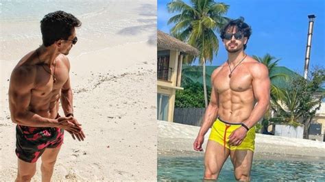 Tiger Shroff Flaunts His Perfectly Toned Abs While Sharing A Tb Picture