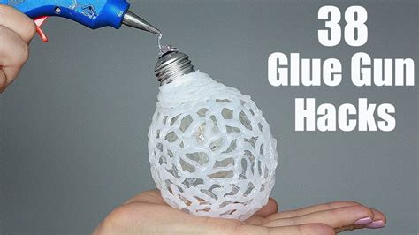 38 Awesome Hot Glue Gun Life Hacks My Collection Glue Gun Hacks Youtube