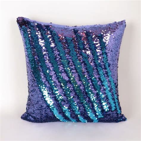 Mermaid Pillow Purple And Turquoise By Deliciouspillows On